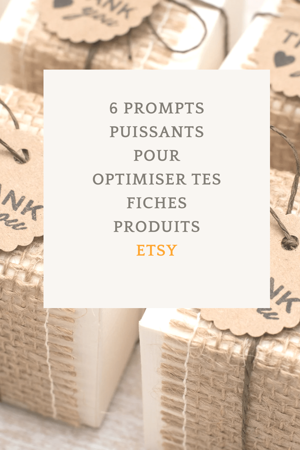 6 PROMPTS PUISSANTS POUR OPTIMISER TES FICHES PRODUITS ETSY - CréaEliteAcademy
