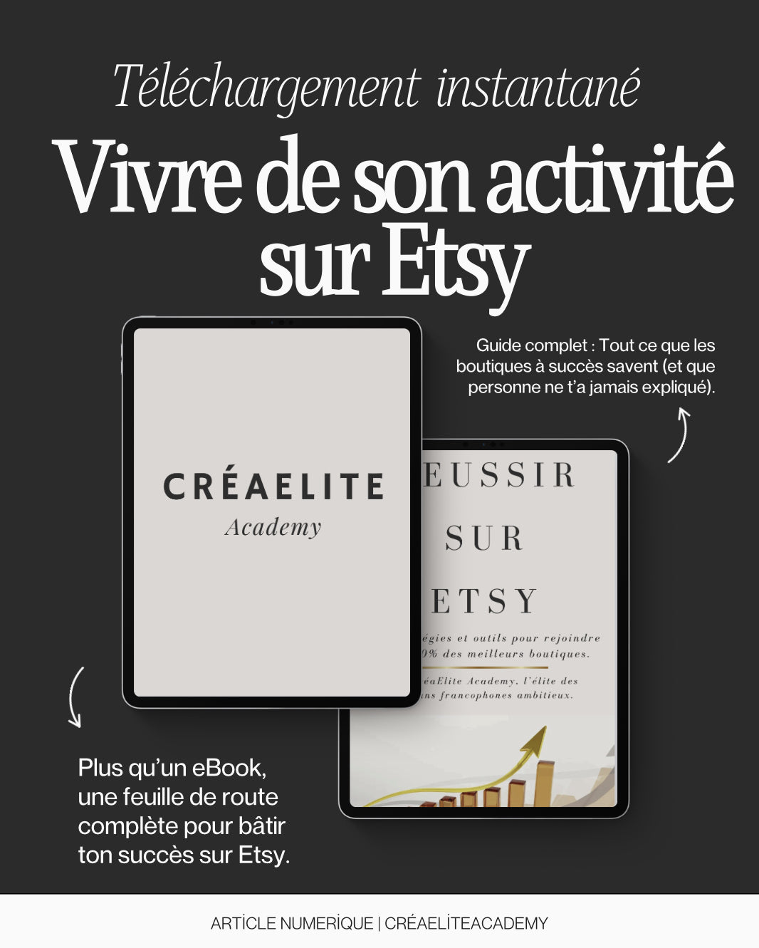Réussir sur Etsy – Le guide complet pour lancer une boutique rentable (Stratégies 2025) - CréaEliteAcademy